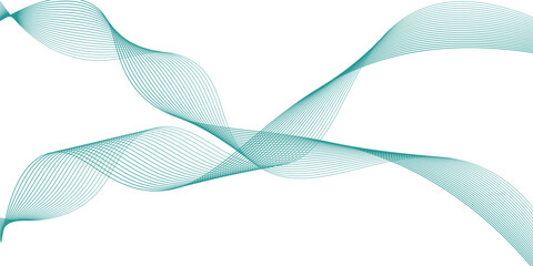 Abstract blue wave lines pattern, a smooth flowing digital art design for modern technology business backdrop