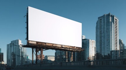 billboard in the city
