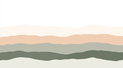 Soft gradient background blending Thyme Green, Cream White, Pale Terracotta, and River Gray. Smooth color transitions create a minimal, calming, and elegant visual aesthetic for modern design use.

