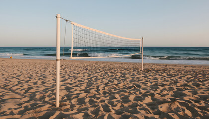 beach volleyball net