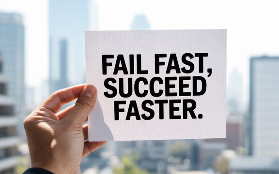 Embrace Rapid Iteration Fail Fast, Succeed Faster &ndash; A Business and Tech Mindset