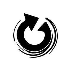 black grunge arrow brush.grunge arrow paint vector.