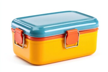 Colorful School Lunchbox Design Ideal for Kids' Meals and Snacks During School Days