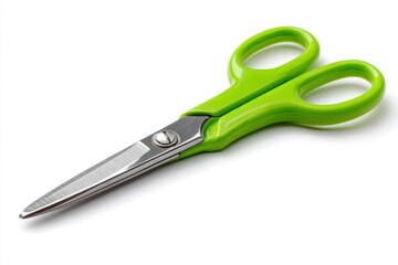 Obraz premium Child-safe Green Scissors Designed for Easy Handling and Safe Use by Kids