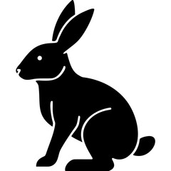 Creative Rabbit Vector Illustration | Cute Bunny Cartoon for Easter, Spring, and Animal Designs