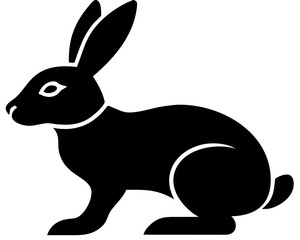 Creative Rabbit Vector Illustration | Cute Bunny Cartoon for Easter, Spring, and Animal Designs