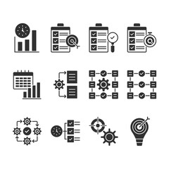 Project Management Icon Set