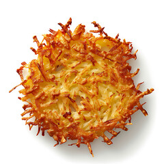 Obraz premium Crispy Golden Latke with Textured Edges