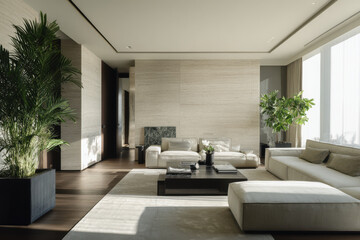 Fototapeta premium explore emerging interior design trends for focusing on minimalism and functionality