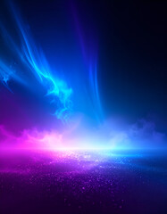 blue sky and sun background 