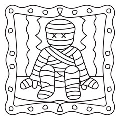 Halloween Bold and Easy Coloring Pages for Kids – Fun and Simple Spooky Designs for Children to Color