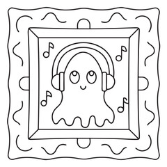 Halloween Bold and Easy Coloring Pages for Kids – Fun and Simple Spooky Designs for Children to Color