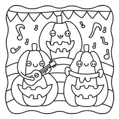 Halloween Coloring Pages for Kids – Cute, Easy & Fun Spooky Designs for Children’s Halloween Activities