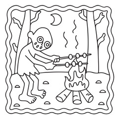 Halloween Coloring Pages for Kids – Cute, Easy & Fun Spooky Designs for Children’s Halloween Activities