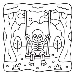 Halloween Coloring Pages for Kids – Cute, Easy & Fun Spooky Designs for Children’s Halloween Activities