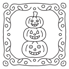 Halloween Coloring Pages for Kids – Cute, Easy & Fun Spooky Designs for Children’s Halloween Activities