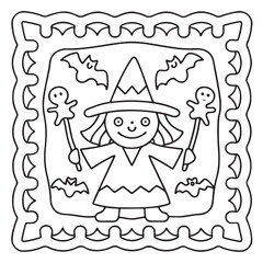 Halloween Coloring Pages for Kids – Cute, Easy & Fun Spooky Designs for Children’s Halloween Activities