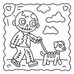 Halloween Bold and Easy Coloring Pages for Kids: Fun and Spooky Halloween Illustrations with Pumpkins, Ghosts, Bats, Witches, and More for Toddlers and Children