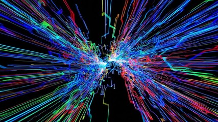 Vibrant Digital Matrix Backdrop Striking BlackandWhite Portrait, Ideal for Bold Designs and High Impact Branding, Evoking a Sense of Energy and Dynamism.