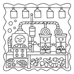 Halloween Bold and Easy Coloring Pages for Kids: Fun and Spooky Halloween Illustrations with Pumpkins, Ghosts, Bats, Witches, and More for Toddlers and Children