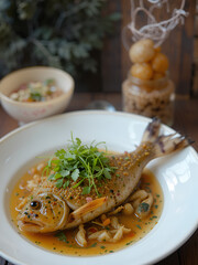 Thai-style Pickle fish