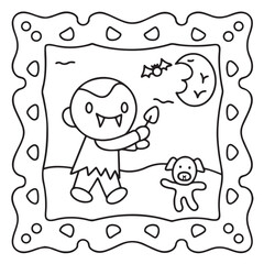 Halloween Bold and Easy Coloring Pages for Adults – Fun, Simple, and Spooky Designs for Relaxation and Creativity