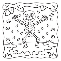 Halloween Bold and Easy Coloring Pages for Adults – Fun, Simple, and Spooky Designs for Relaxation and Creativity