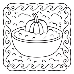 Halloween Bold and Easy Coloring Pages for Adults – Fun, Simple, and Spooky Designs for Relaxation and Creativity