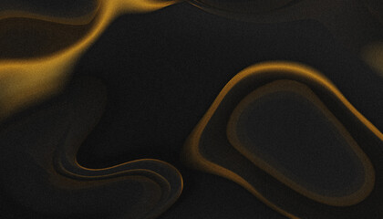 Abstract patterns create a dynamic visual texture with dark tones and golden hues