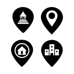  location icons, location icon set, location icon pack
