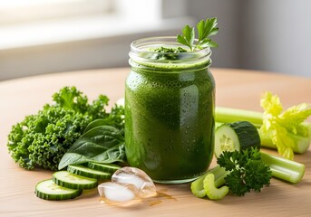 Green Detox Smoothie: Freshness and Health from Nature