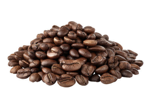 Pile of roasted coffee beans (1)
