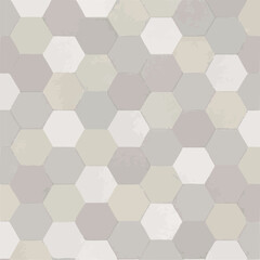 seamless pattern with hexagons
