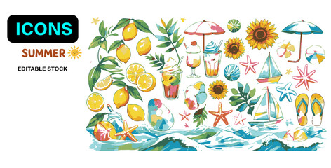  Summer Icons