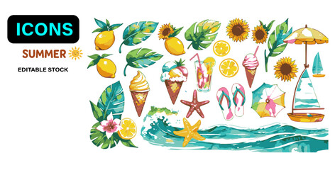  Summer Icons