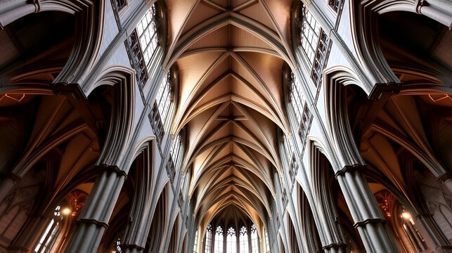 Interiors of Lichfield Cathedral - Triforium Gallery