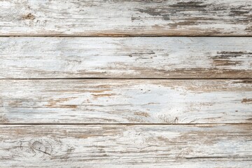 Obraz premium Rustic weathered white wooden planks with distressed texture