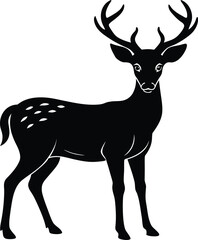 deer silhouette vector
