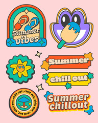 sticker retro summer 15 mei