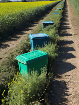 Discarica di copertoni a Guidonia Montecelio, adiacente campo Rom