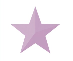 Fototapeta premium Light purple star graphic