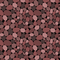 seamless abstract background, stones in shades of brown.
