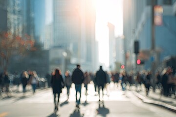 Blurry city street scene (2)