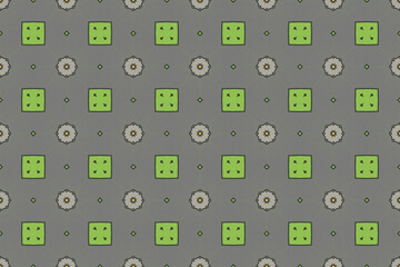 Seamless Symmetric Cloth Wallpaper Art Geometric Visual Graphic Digital Tile Fashion Fabric Texture Decoration Shape Interior Luxury Template Endless Background Textile Perspective Design Pattern.