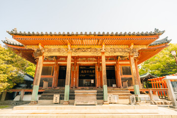 Obraz premium shikoku, JAPAN - may 2 2025 Yashima Temple No. 84 in the Shikoku Pilgrimage, in Kagawa Prefecture, Japan