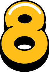 Vector Sticker Icon 8
