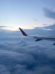 View from the plane of the sky