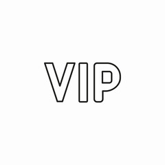 vip member icon sign vector