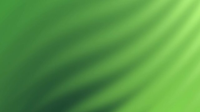 Blurred green abstract background perfect for presentations, website design, social media posts, or green themed projects with a modern touch. Seamless loop motion animation video background.