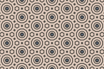 Seamless Template Perspective Wallpaper Background Design Texture Fashion Digital Textile Visual Shape Interior Tile Luxury Geometric Graphic Fabric Decoration Cloth Endless Symmetric Art Pattern.